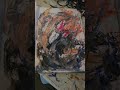 surprise in the art by Frank: blue monkey and an opossum