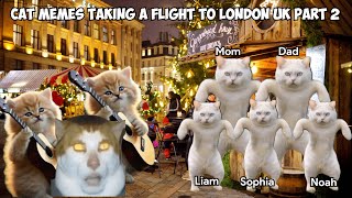 Cat Memes Taking A Flight To London UK Part 2