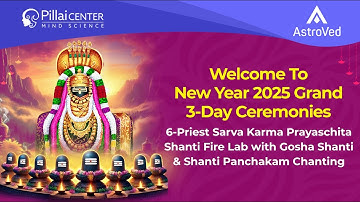 "6 Preist Sarva Karma Prayaschita Shanti Fire Lab - New Year - Dec. 31 2024 at 5:00 pm IST"