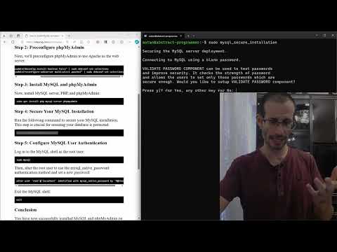 How to install MySQL and PhpMyAdmin on Ubuntu 24.04