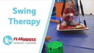 Ideas for Swing Therapy (Ep. 22 - Sensory Play)