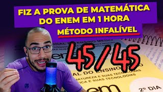 COMO ACERTAR MAIS DE 40 QUESTÕES DE MATEMÁTICA NO ENEM