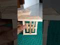 how to make an aesthetic table from ice cream sticks #craft #stikeskrim #icecreamstickcraftideas