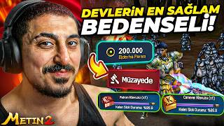 200.000 EP MÜZAYEDE GİRİP DEVLER DİYARINA ÇIKTIM ! 😱 | Metin2 - Misali2 #14