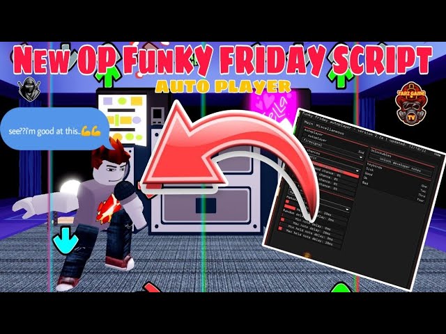 OP FUNKY FRIDAY SCRIPT AUTO PLAY  Roblox Funky Friday GUI 