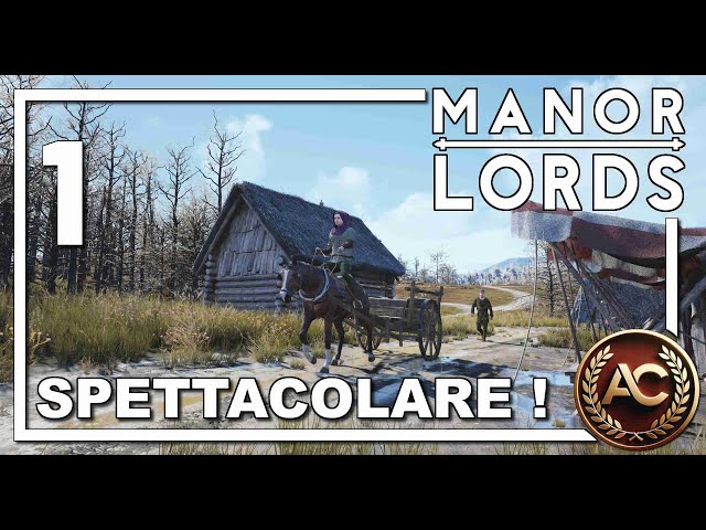 COME SONO DIVENTATO UN SIGNORE MEDIEVALE || MANOR LORDS GAMEPLAY ITA #1