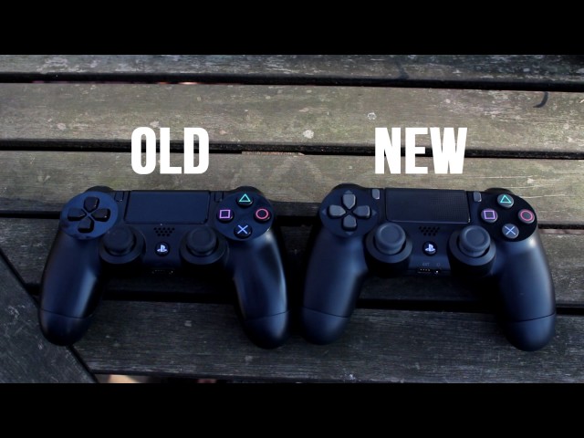 Polering Gepard mindre OLD PS4 CONTROLLER VS. NEW PS4 CONTROLLER (COMPARISON) - YouTube