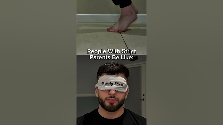 People with strict parents be like…