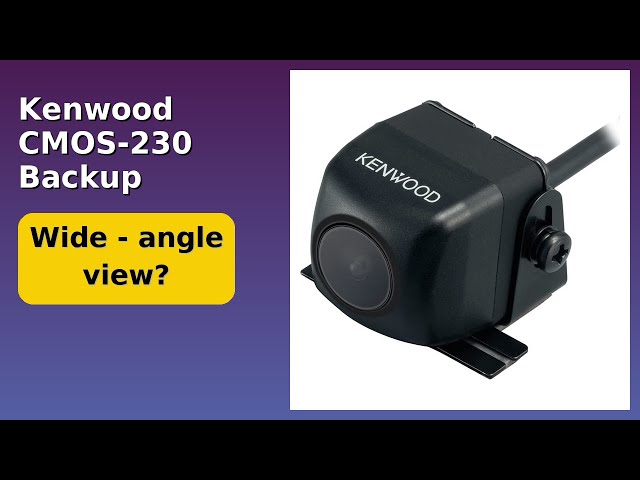 REVIEW (2026): Kenwood CMOS-230 Backup Camera. Features. - YouTube