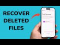 How To Recover Deleted Files on iPhone