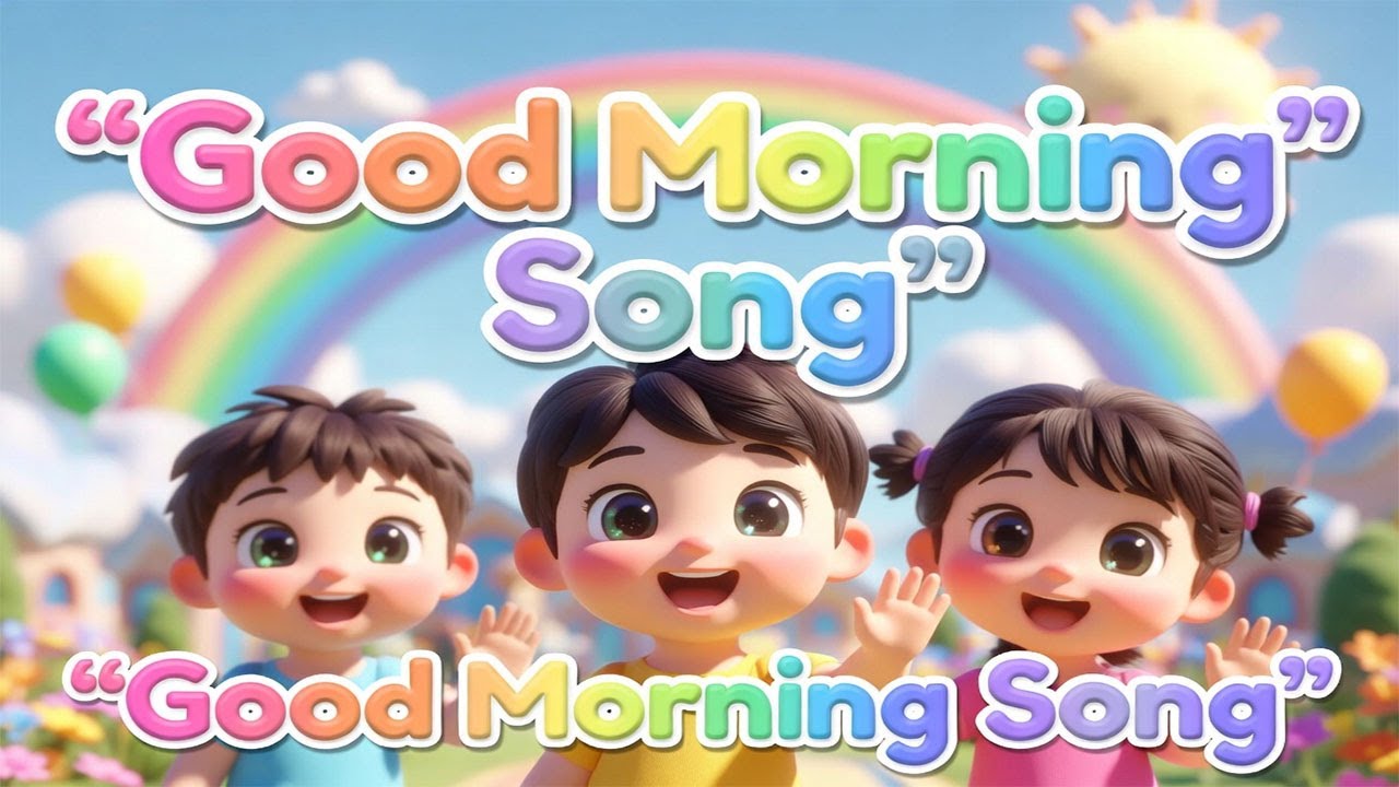Good Morning Song for Kids | CoComelon Style Nursery Rhyme | 3D Animation | Preschool Learning Song