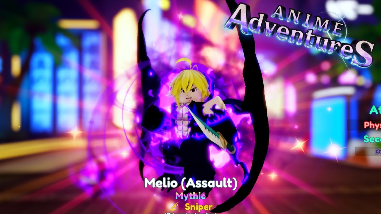 EVOLVING MELIODAS (Anime Adventures) #animeadventures #roblox