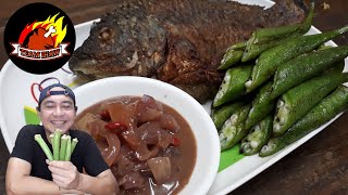 #71: Fried Tilapia with Okra and Ginisang Bagoong Isda