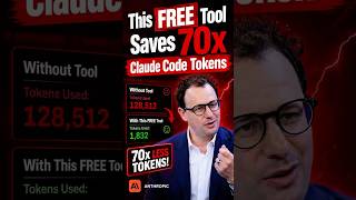 This FREE Tool Saves 70x Claude Code Tokens #ClaudeCode #AI #Programming