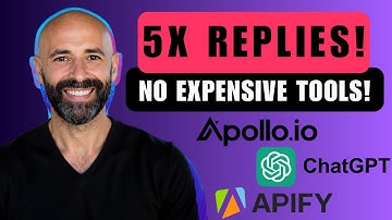 AI-Powered Cold Email Machine: 5X B2B Lead Gen using Apollo & ChatGPT