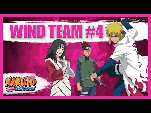 wind main team #4 - minato hokage game play - naruto online @dastanmahmod