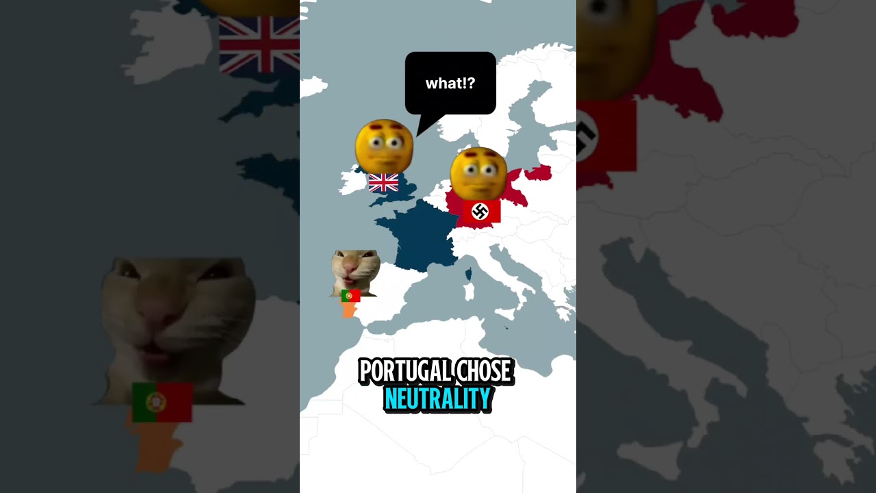 Why did Portugal stay neutral in World War II? #history #ww2