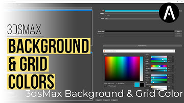 3ds Max Essentials - Customizing the Background and Grid Colors