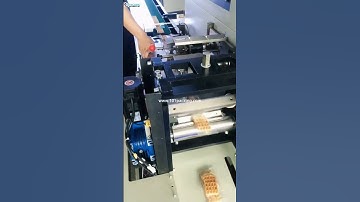 Horizontal type waffle cake flow bag packaging machine bagging line