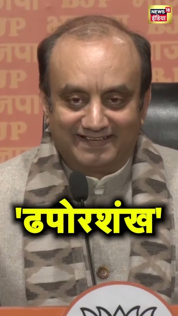 राज्य सभा सांसद और बीजेपी सुधांशु त्रिवेदी ने क्यों कहा- 'ढपोरशंख' | Sudhanshu Trivedi |Kejriwal