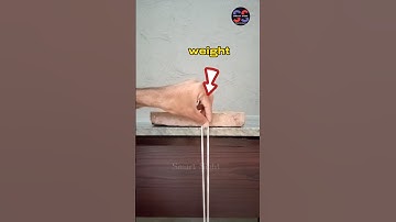 Master the Art of Balancing a Water Bottle Using Only a Matchstick! 🔥💦#youtubeshorts #matchstick