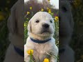 cute puppy voice 😮 #goldenretriever