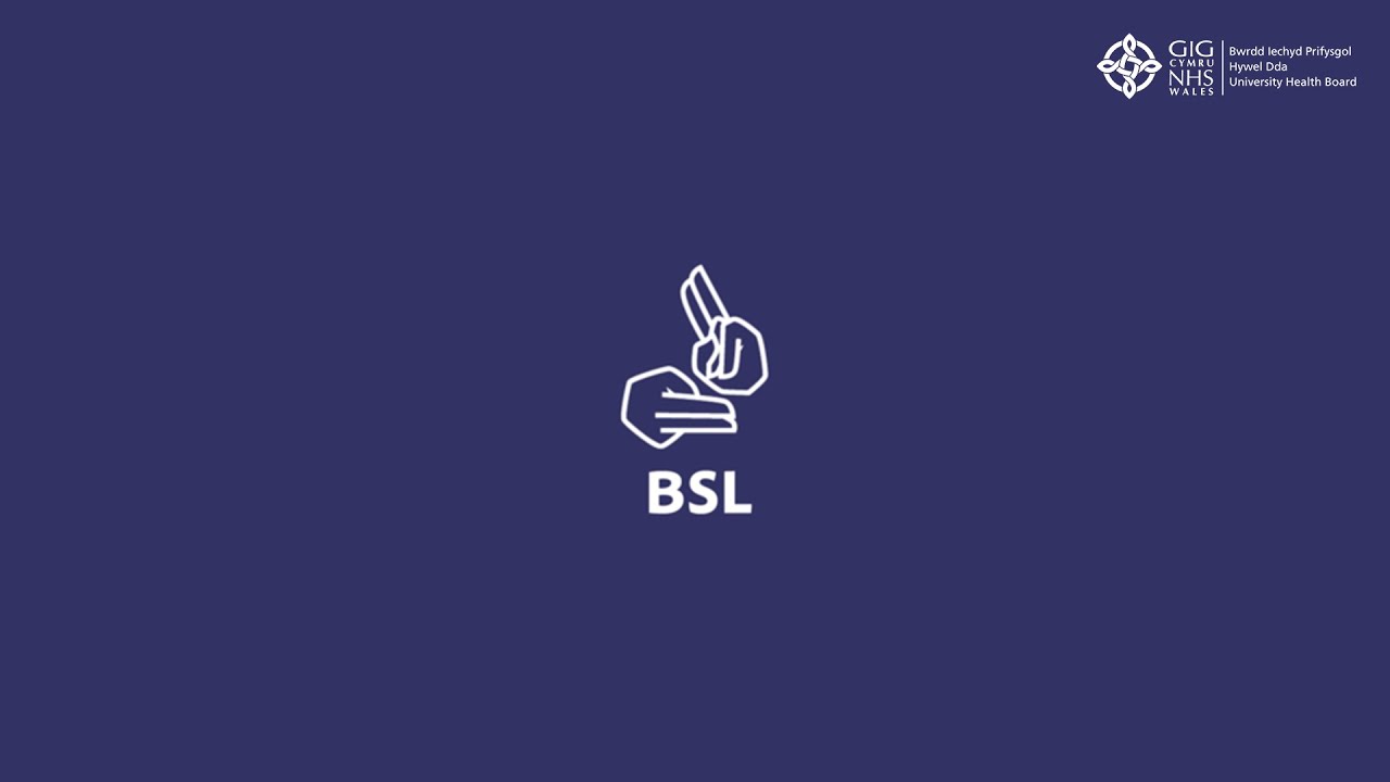 Clinical Services Consultation - BSL promotional video