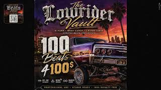 100 G-Funk Beats Bundle 🌴 The Lowrider Vault | Unlimited License