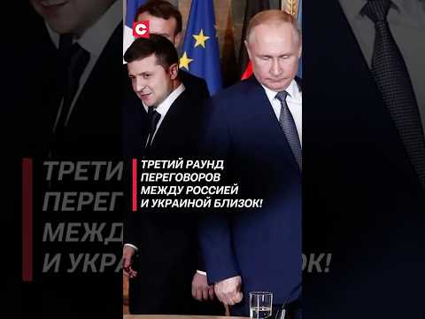 Переговоры между Россией и Украиной скоро! #украина #россия #война #сво #новости #политика #путин