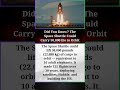 Did You Know? The Space Shuttle Could Carry 50,000 lbs to Orbit