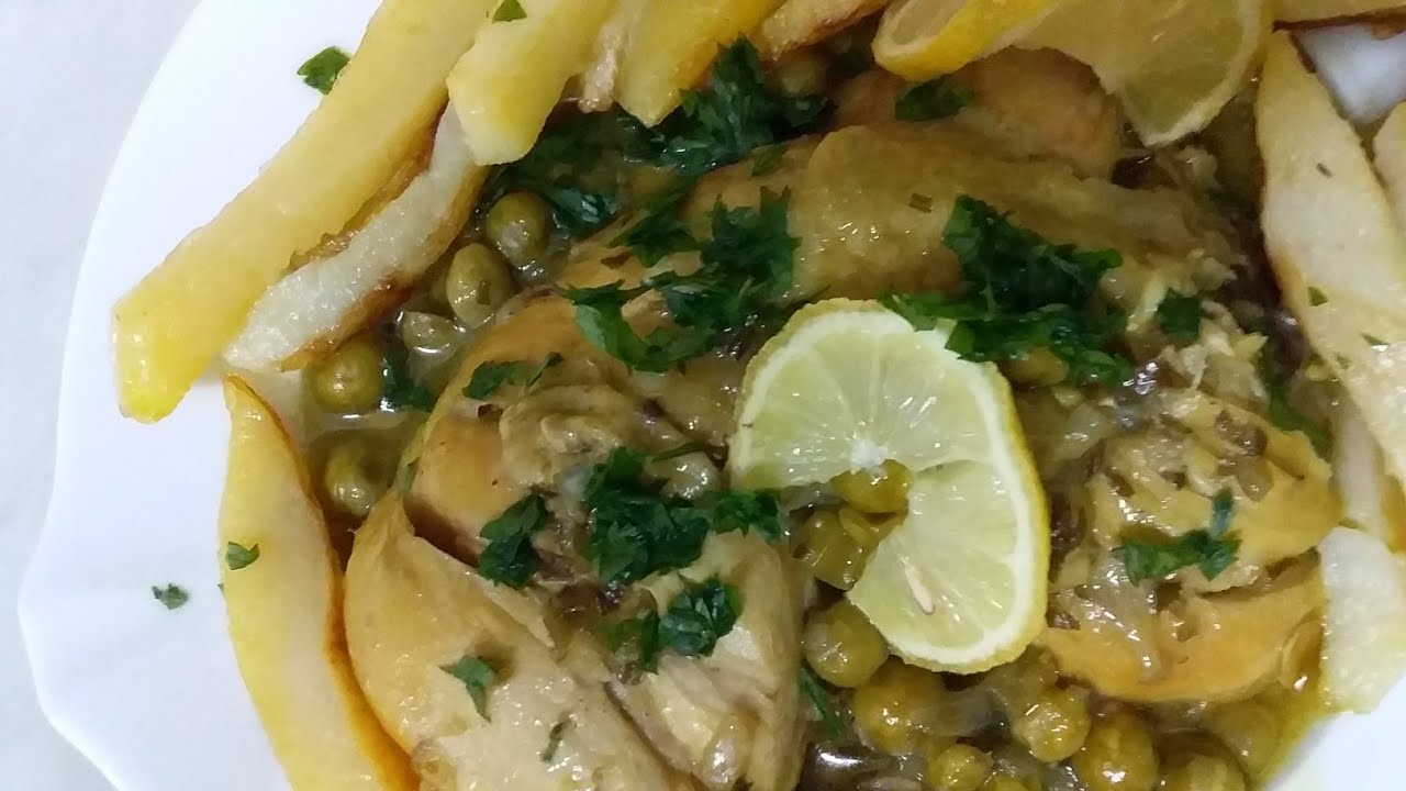 #وصفة_طاجين الجلبانة با مرقة بيضاء خفيف يشهي الله الله