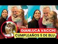 Gianluca Vacchi y Sharon Fonseca celebran cumpleaños 5 de su hija Blu Jerusalema con una gran fiesta