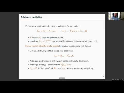 Markus Pelger, Stanford University: Deep Learning Statistical Arbitrage ...