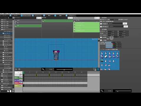 アクションゲームツクールMV グラフィック作成動画 part4／ Pixel Game MakerMV Graphic creation video part4