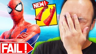 LE NOUVEAU ''LANCE-TOILES DE SPIDER-MAN'' EST ARRIVÉ SUR FORTNITE MAIS...