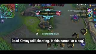 Kimmy bug #MobileLegends