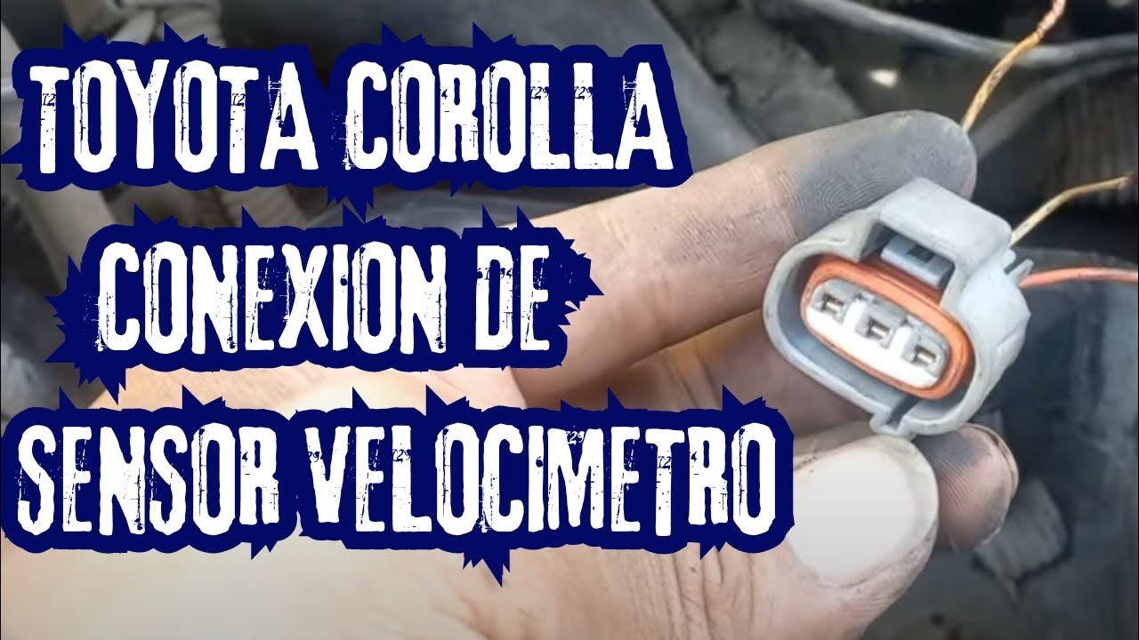 Como se conecta el sensor de velocidad (velocimetro) ? toyota corolla