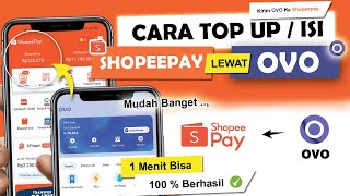 ✅ Cara TOP UP Saldo Shopeepay Lewat OVO | Transfer OVO Ke Shopeepay