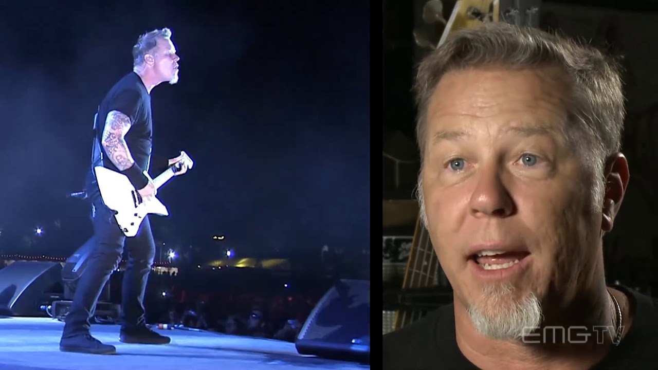 James Hetfield talks about guitars, pickups and more [interview] YouTube