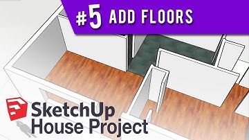 SketchUp House 5 - Add Floors