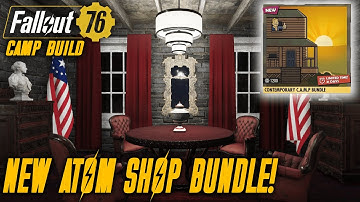 *NEW* CONTEMPORARY CAMP BUNDLE | Fallout 76 Atom Shop Camp