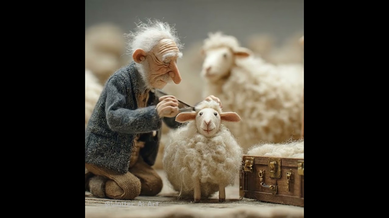 Surreal AI Film • A Very Unusual Town | The Quiet Road of
