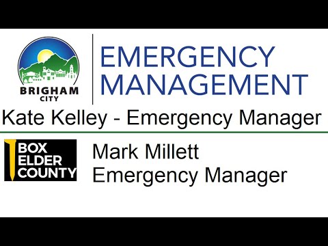 Kate Kelley & Mark Millett Brigham City and Box Elder County Emergency ...