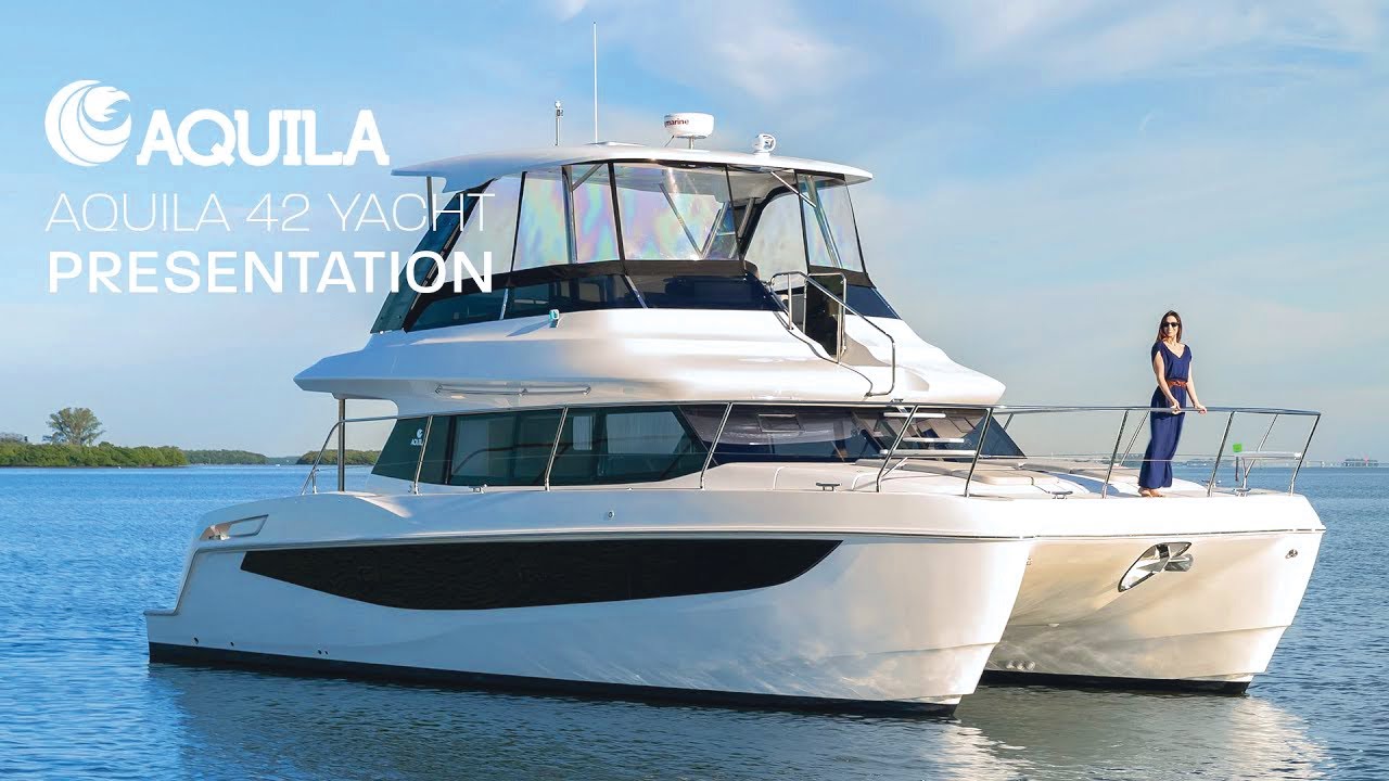 New Aquila 42 Yacht Power Catamaran