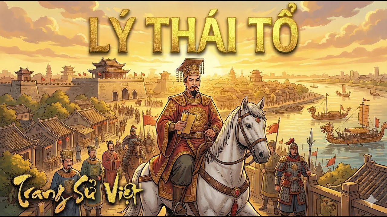 CHIẾU DỜI ĐÔ – QUYẾT ĐỊNH THIÊN MỆNH HAY NƯỚC CỜ CHÍNH TRỊ VĨ ĐẠI CỦA LÝ CÔNG UẨN | Lịch Sử Việt Nam