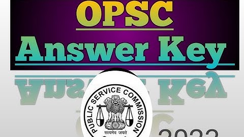 OPSC prelims Answer Key official announcement😱💥🙏 #odia #opsc #2023 #prelims