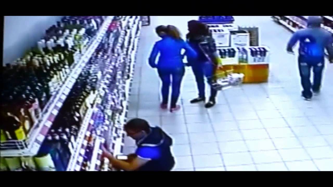 Упала полка с алкоголем / Fell shelf with alcohol - YouTube