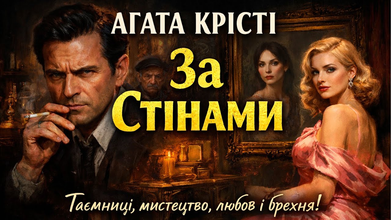 АГАТА КРІСТІ - ЗА СТІНАМИ | Читає Ярослав Макєєв #аудіокнигиукраїнською