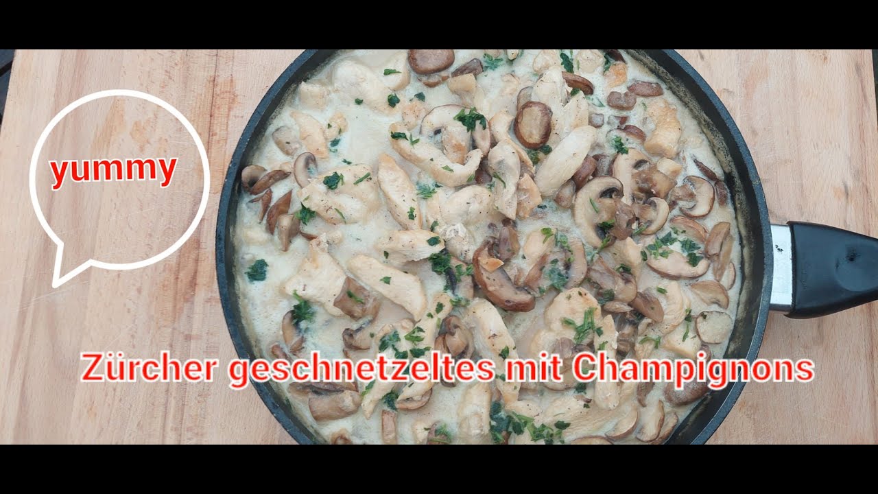 Zürcher Geschnetzeltes mit Champignons // TAVUK ETLI MANTAR SOTE // Tava yemek tarifleri Zürcher Geschnetzeltes mit Champignons // TAVUK ETLI MANTAR SOTE // Tava yemek tarifleri