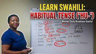 SWAHILI DAY TO DAY TENSE /swahili for beginners